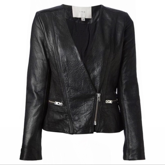 IRO Imaei leather jacket - Picture 1 of 7